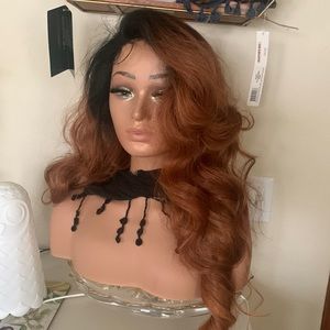 NEW Janet CollectionChelsea 4x4 wig in Tiger Orange